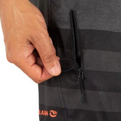 Surf Boardshort Court 500 Summer Black -Kitesurf Boutique surf boardshort court 500 summer black 4