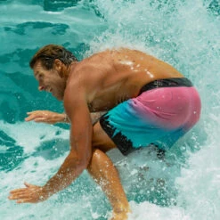 Surf Boardshort Long 900 Grungy Pink. -Kitesurf Boutique surf boardshort long 900 grungy pink 1