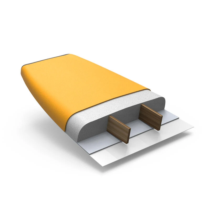 SURF MOUSSE 100 6'8" Livrée Avec Un Leash Et 3 Ailerons . 5 SURF MOUSSE 100 6'8" Livrée Avec Un Leash Et 3 Ailerons . – Image 3