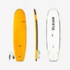 SURF MOUSSE 100 Renforcé 7'5" 84 L + Leash -Kitesurf Boutique surf mousse 100 renforce 75 84 l leash