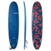 SURF MOUSSE 500 8'6". Livrée Avec 1 Leash Et 3 Ailerons. -Kitesurf Boutique surf mousse 500 86 livree avec 1 leash et 3 ailerons