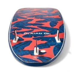 SURF MOUSSE 500 8'6". Livrée Avec 1 Leash Et 3 Ailerons. -Kitesurf Boutique surf mousse 500 86 livree avec 1 leash et 3 ailerons 6
