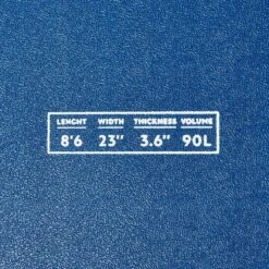 SURF MOUSSE 500 8'6". Livrée Avec 1 Leash Et 3 Ailerons. -Kitesurf Boutique surf mousse 500 86 livree avec 1 leash et 3 ailerons 8