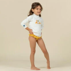 T-shirt Anti UV Bébé Manches Longues Imprimé Savane -Kitesurf Boutique t shirt anti uv bebe manches longues imprime savane 2