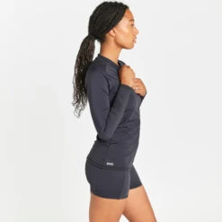 Tee Shirt Anti Uv Manches Longues Full Zip Femme - 500 Orane Noir 10 Tee Shirt Anti Uv Manches Longues Full Zip Femme - 500 Orane Noir -Kitesurf Boutique tee shirt anti uv manches longues full zip femme 500 orane noir 2