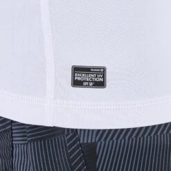 Tee Shirt Anti UV Surf Top 100 Manches Longues Homme Blanc -Kitesurf Boutique tee shirt anti uv surf top 100 manches longues homme blanc 4