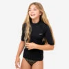 Top Solaire Anti UV Junior Noir -Kitesurf Boutique top solaire anti uv junior noir