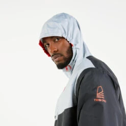 Tribord Vareuse Coupe-vent Voile Adulte Dinghy 100 Gris Foncé/gris Clair -Kitesurf Boutique vareuse coupe vent voile adulte dinghy 100 gris foncegris clair 3